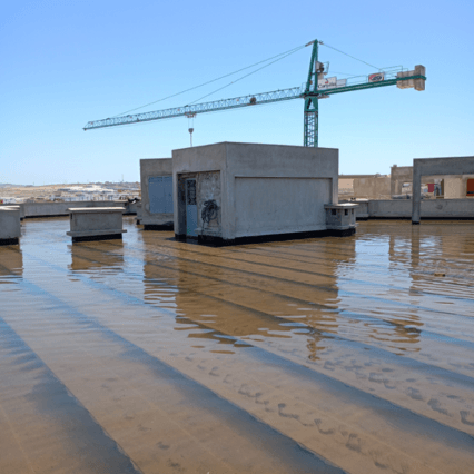 Test d’étanchéité d’une toiture par mise en eau à Tanger