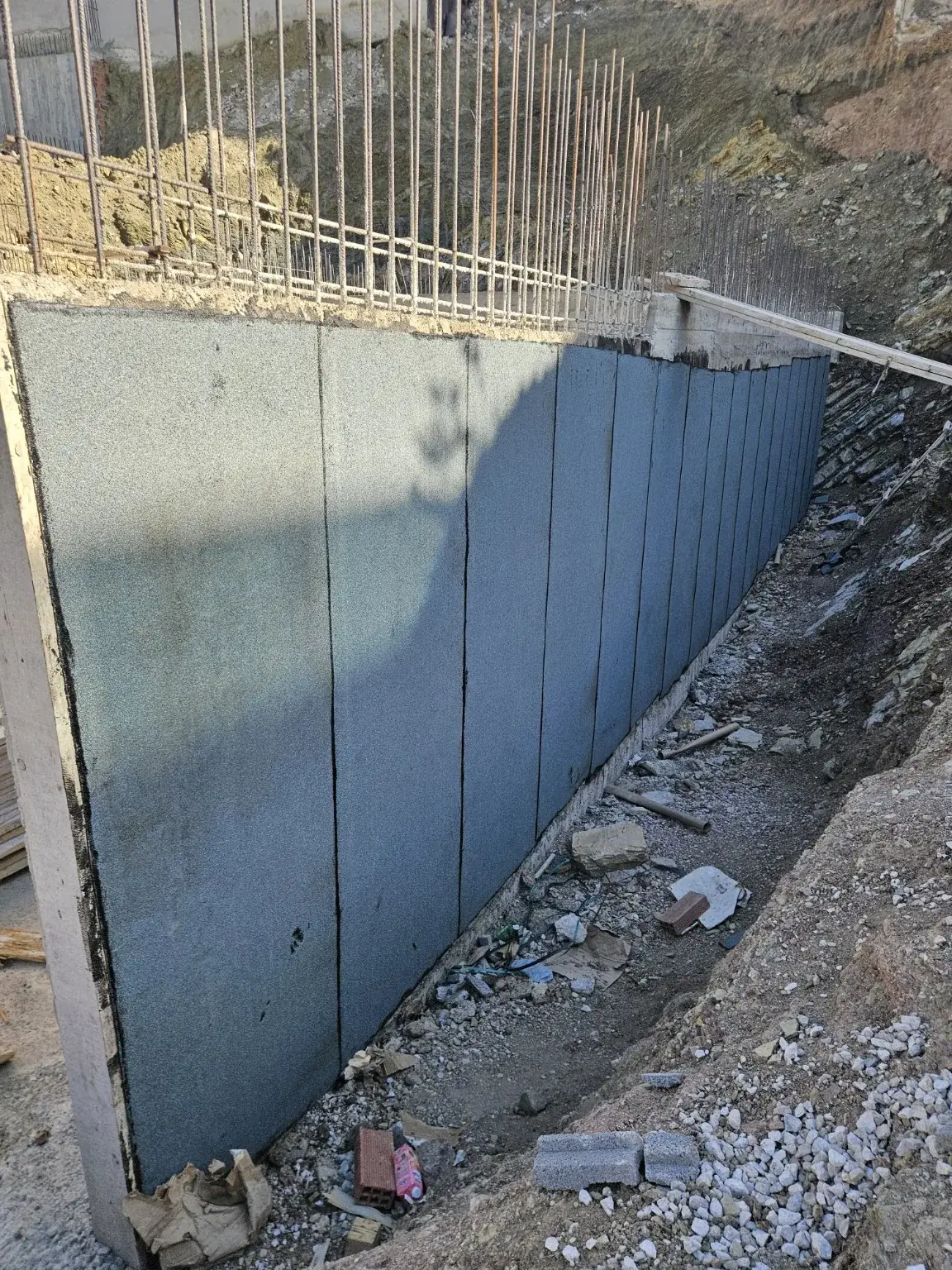 Étanchéité des murs enterrés
